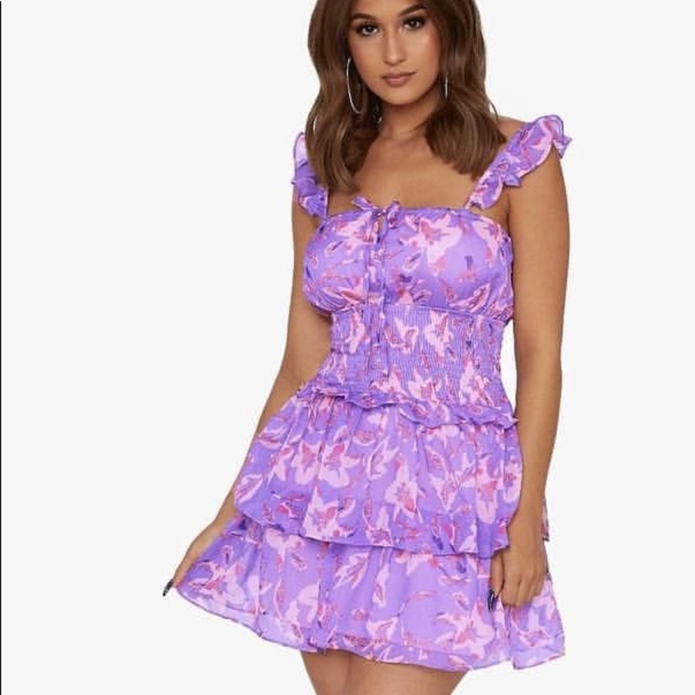 Honey bum sunny daze floral dress